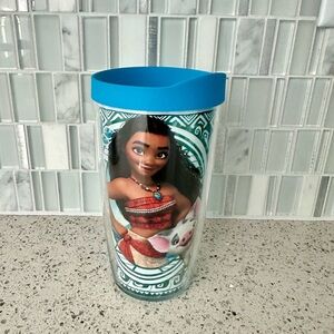 Disney Moana Travel Tumbler with Teal Lid